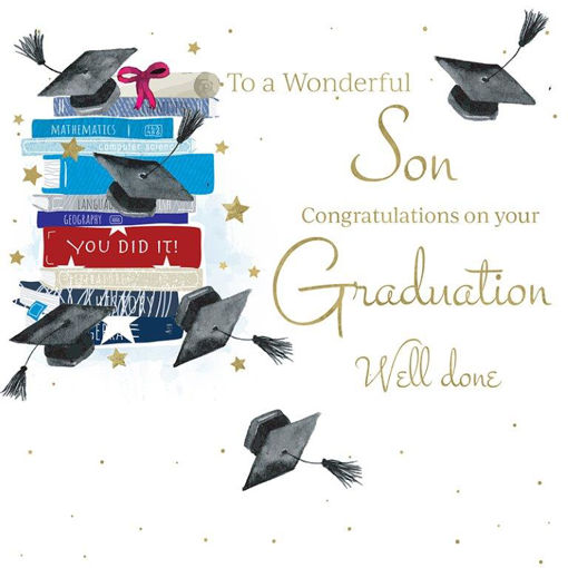 Picture of SON GRADUATION CARD